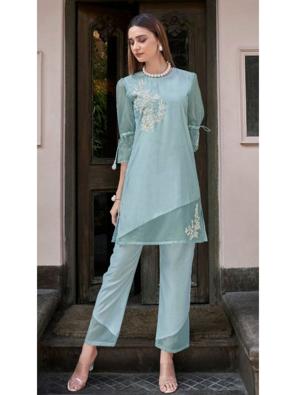 Tulip Sky Blue Co-ord (Set of 2)